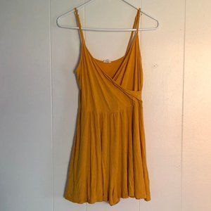 yellow, romper, stretchy